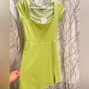 Casly Lamiit, Green Athletic Mini Dress